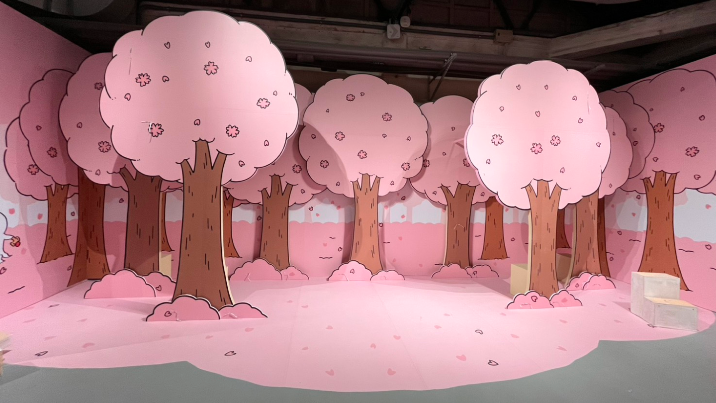 Cherry Blossom Forest Environment